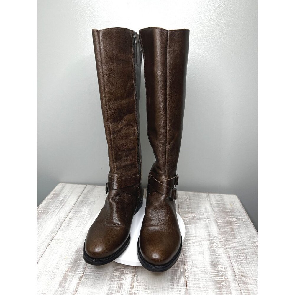 Matisse Womens Britain Brown Leather Knee-High Boots Size 7M - Picture 4 of 15